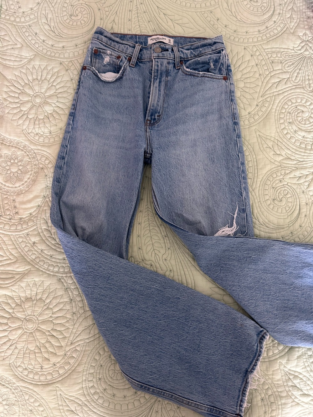 Abercrombie & Fitch The 90s Relaxed Jean High High Rise 25 0 Short